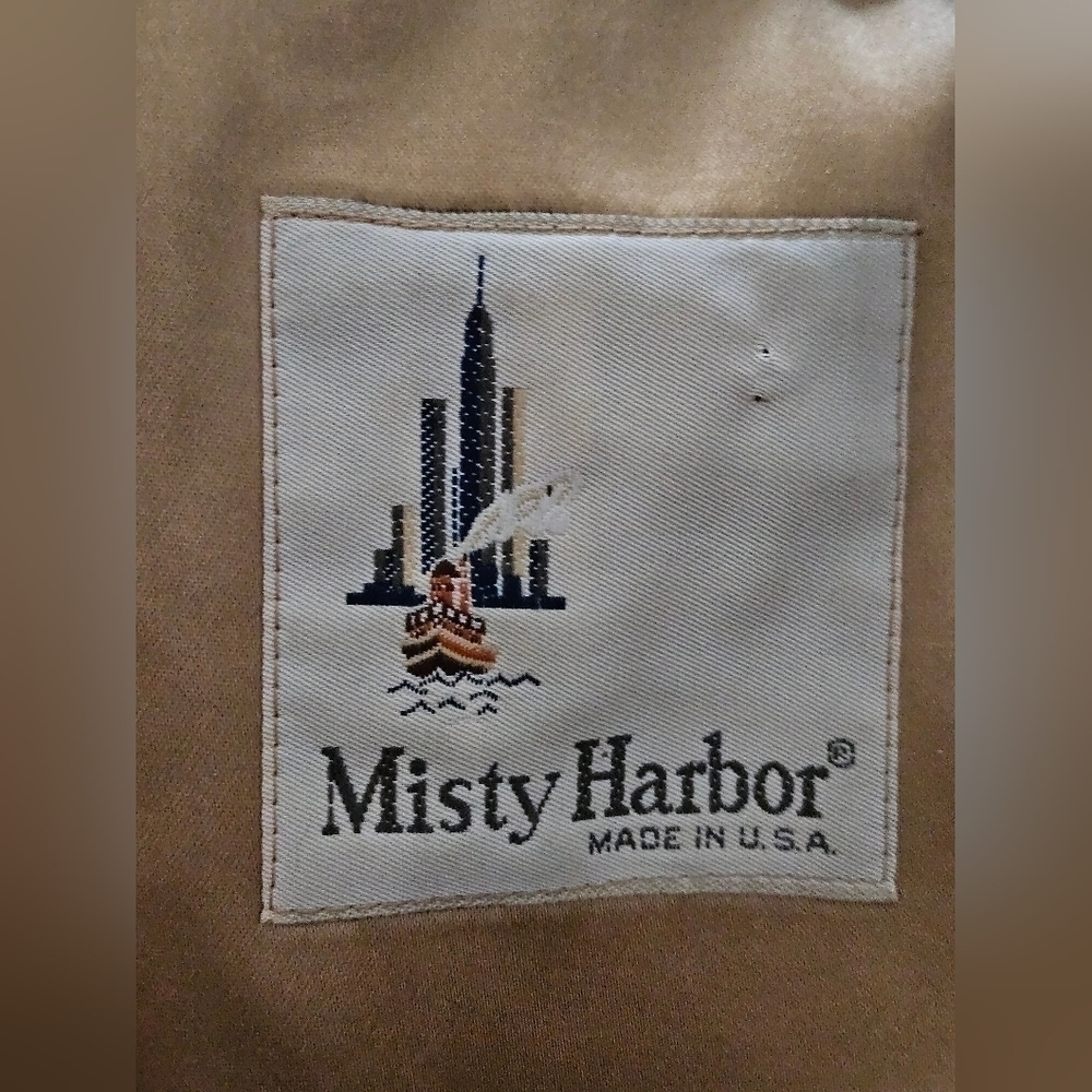Vintage Misty Harbor *Rare* Trench Coat w/Removable Lining-Size 12P - Picture 7 of 15